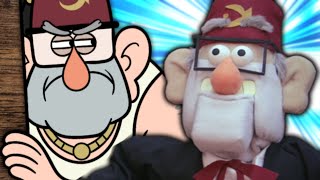 Grunkle Stan The Puppet Adventures Forgotten Gravity Falls Shorts [upl. by Laverna]