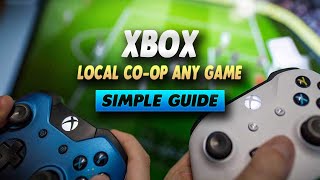 How To Play Local CoOp On Any Xbox Game  Simple Guide [upl. by Annawaj]