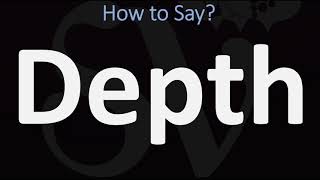 How to Pronounce Depth CORRECTLY [upl. by Castor]