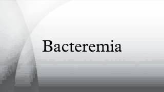 Bacteremia [upl. by Carberry39]