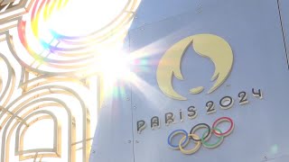 Paris starts count down to 2024 Olympics [upl. by Doralynne]