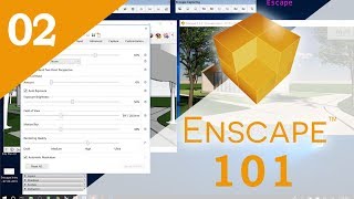 Enscape 101  Part 02  General Settings [upl. by Ebeohp198]