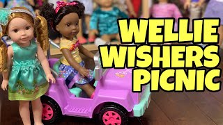 American Girl Wellie Wishers Picnic [upl. by Rimisac478]