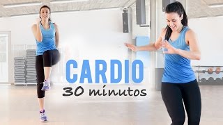 CARDIO 30 MINUTOS PARA ELIMINAR GRASA ABDOMINAL [upl. by Bendicty]