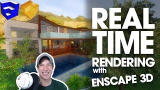 Getting Started Rendering in Enscape EP 1  Introduction to Enscape  REAL TIME RENDERING [upl. by Pascale]