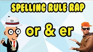 Spelling Rule Song Adding or instead of er [upl. by Susejedesoj]