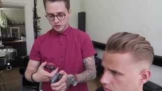 How to Style a Faded Undercut  Pompadour 6 [upl. by Arnst826]