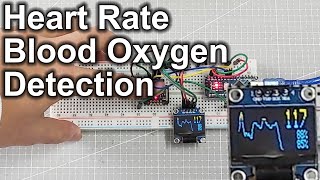 How to Make Heart Rate amp Blood Oxygen Detection with MAX30102 Pulse Oximeter using Arduino [upl. by Mehala915]