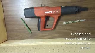 Hilti DX A41 Fully Automatic Powder Actuated Tool [upl. by Danielle]