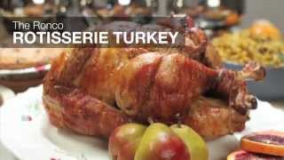 Ronco Recipes  The Ronco Rotisserie Turkey [upl. by Justinn412]