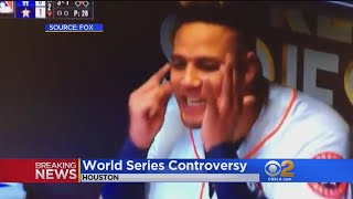 Astros’ Gurriel Makes Racial Gesture Toward Darvish [upl. by Amlet]