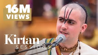 Mero Radha Ramana  Aaradhakananda  Kirtan Sessions [upl. by Adlecirg]