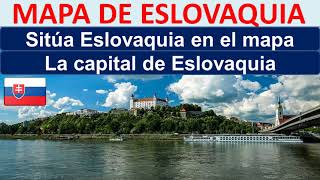 Mapa de Eslovaquia [upl. by Loredo]