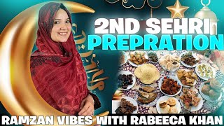 💥AAJ KI TAYYARI KESI HAI💥SEHRI TIME🍱RAMZAN VIBES WITH RABEECA KHAN❤️RabeecaKhan RabeecaKshorts [upl. by Akeenat]