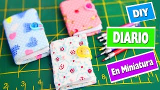 📑 DIY  Diario en Miniatura [upl. by Nataline227]