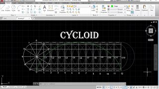 How to draw a Cycloid [upl. by Sutphin939]