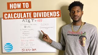 HOW TO CALCULATE DIVIDENDS 5 EASY STEPS [upl. by Lleznov]