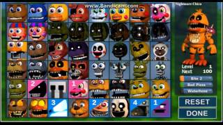 How to get all FNaF World Characters Very Easy [upl. by Dyrraj]