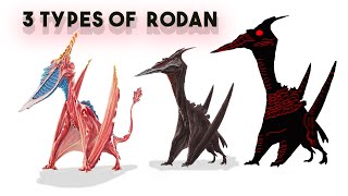 3 Types of Rodan Godzilla Singular point Strength and weakness Explained [upl. by Tsirhc]