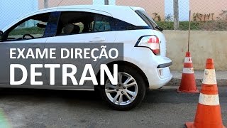 EXAME DE DIREÇÃO CARRO  Simulação de exame DETRAN [upl. by Louis]