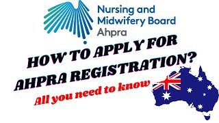 HOW TO APPLY FOR AHPRA REGISTRATION SELF CHECK AUSTRALIA NURSING REGISTRATIONINTERNATIONAL NURSES [upl. by Milo56]