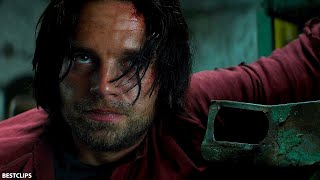 Bucky Vs Winter Soldiers  Flashback Scene  Captain America Civil War 2016 BluRay 4K [upl. by Liam]