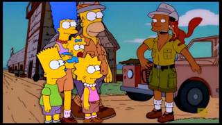 The Simpsons The Simpsons go to africa Clip [upl. by Renie]