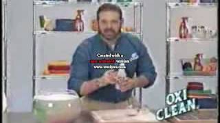 Billy Mays  First OxiClean Commercial 2001 [upl. by Ayetal]