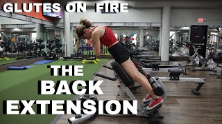 Glutes on Fire The Back Extension [upl. by Adham940]