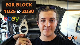 D22 Navara EGR Block  YD25 amp ZD30 [upl. by Noelopan]