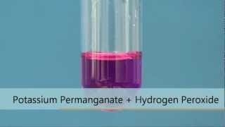 Potassium Permanganate  Hydrogen Peroxide [upl. by Kurt]