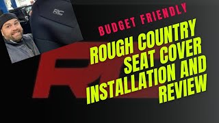 Rough Country Seat Covers Installation and Review [upl. by Ecirtak]