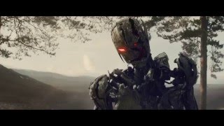 Avengers vs Ultron First Fight in 4K Ultra HD Fight Scene [upl. by Aicac]