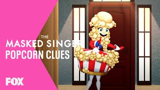 The Clues Popcorn  Season 4 Ep 3  THE MASKED SINGER [upl. by Pulchi]