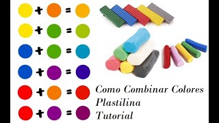 Como combinar colores con plastilina [upl. by Spring522]