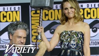 Official Marvel Comic Con Panel in Hall H Highlights [upl. by Aiak]