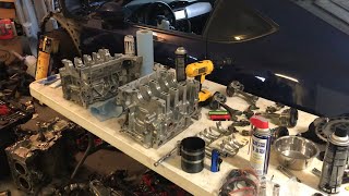 FA20 engine assembly  Rebuild BRZ FRS GT86 [upl. by Donnenfeld997]