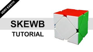 How to Solve a Skewb  Easiest Tutorial [upl. by Dyna]