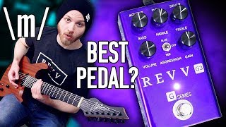 Best Distortion Pedal For Metal  Revv G3  Pete Cottrell [upl. by Brace183]