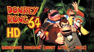 Donkey Kong 64 Dangerous Dogadon Angry Aztec  Boss HD [upl. by Guenzi]