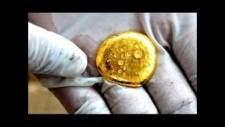 How to melt old gold jewellery Traditional Way [upl. by Rinna687]