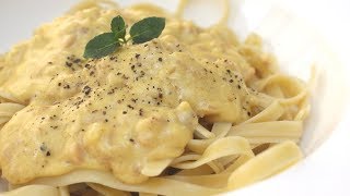 SALSA CARBONARA PARA PASTAS  ALE DE NAVA [upl. by Shull]