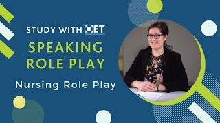 OET Speaking Role Play  Nursing FULL SUBTEST [upl. by Anair411]