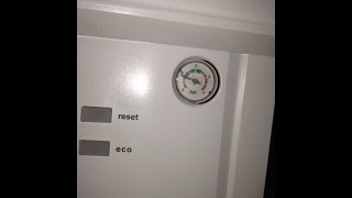 How To Top Pressure On Worcester Bosch Boiler [upl. by Anileme]