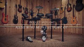 Alesis Nitro Mesh Electronic Drum Kit Demo [upl. by Nnaira648]