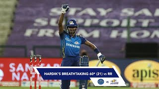 Hardik Pandyas Breathtaking 60 Against Rajasthan Royals [upl. by Leonie28]