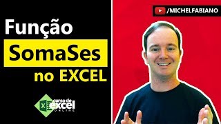 Função SomaSes no Excel  Excel 2019 [upl. by Leiand763]