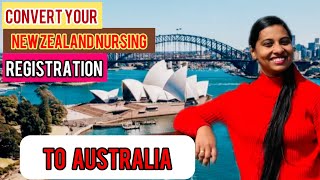 How to convert Newzealand nursing registration to Australia AHPRA registration online [upl. by Illene]