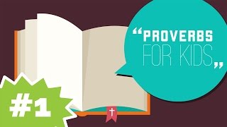 Intro to the Book of Proverbs  Proverbs for Kids 1 [upl. by Resiak]