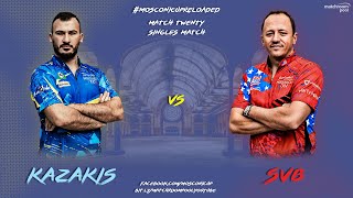 Alex Kazakis vs Shane Van Boening  2018 Mosconi Cup [upl. by Alegre]